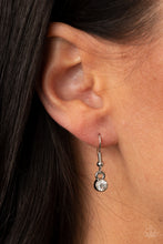 Load image into Gallery viewer, Spontaneous Sparkle - Blue Paparazzi Earrings - #1990
