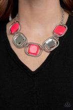 Load image into Gallery viewer, Pucker Up - Pink Paparazzi Necklace
