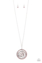 Load image into Gallery viewer, Subliminal Sparkle - Pink Paparazzi Necklace
