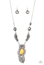 Load image into Gallery viewer, Ruler of The Roost - Yellow Paparazzi Necklace

