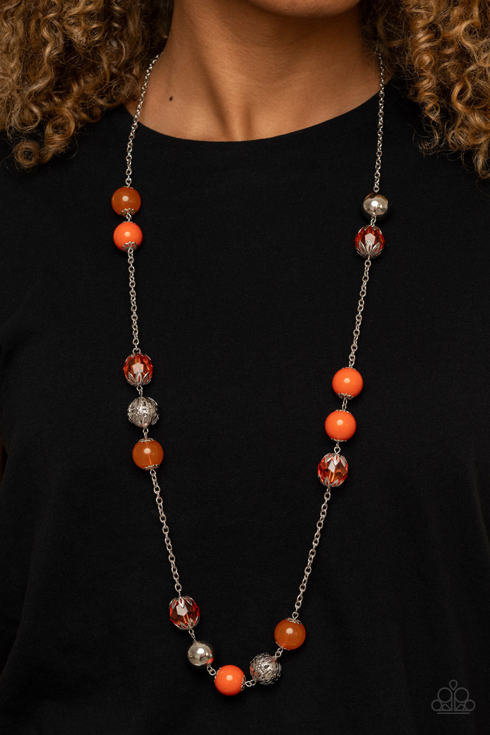 Paparazzi on sale orange necklace