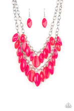 Load image into Gallery viewer, Palm Beach Beauty - Pink Paparazzi Necklace
