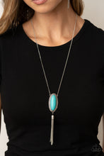 Load image into Gallery viewer, Ethereal Eden - Blue Necklace - #2287
