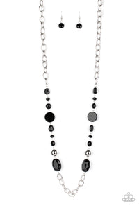 When I GLOW Up - Black  Paparazzi Necklace