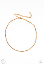 Load image into Gallery viewer, When in CHROME - Gold Paparazzi Necklace
