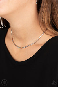 When in CHROME - Silver Paparazzi Necklace