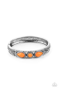 Radiant Ruins - Orange Paparazzi Bracelet