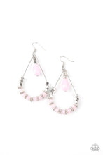 Load image into Gallery viewer, Lovely Lucidity - Pink Paparazzi Earrings
