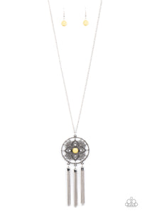 Chasing Dreams - Yellow Paparazzi Necklace