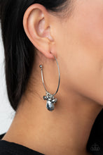 Load image into Gallery viewer, Dazzling Downpour - Silver Paparazzi Earrings
