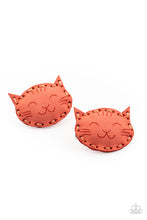 Load image into Gallery viewer, MEOW Youre Talking! - Orange Paparazzi Hair Accessories
