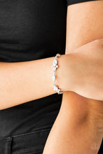 Load image into Gallery viewer, At Any Cost - White - Paparazzi Bracelet

