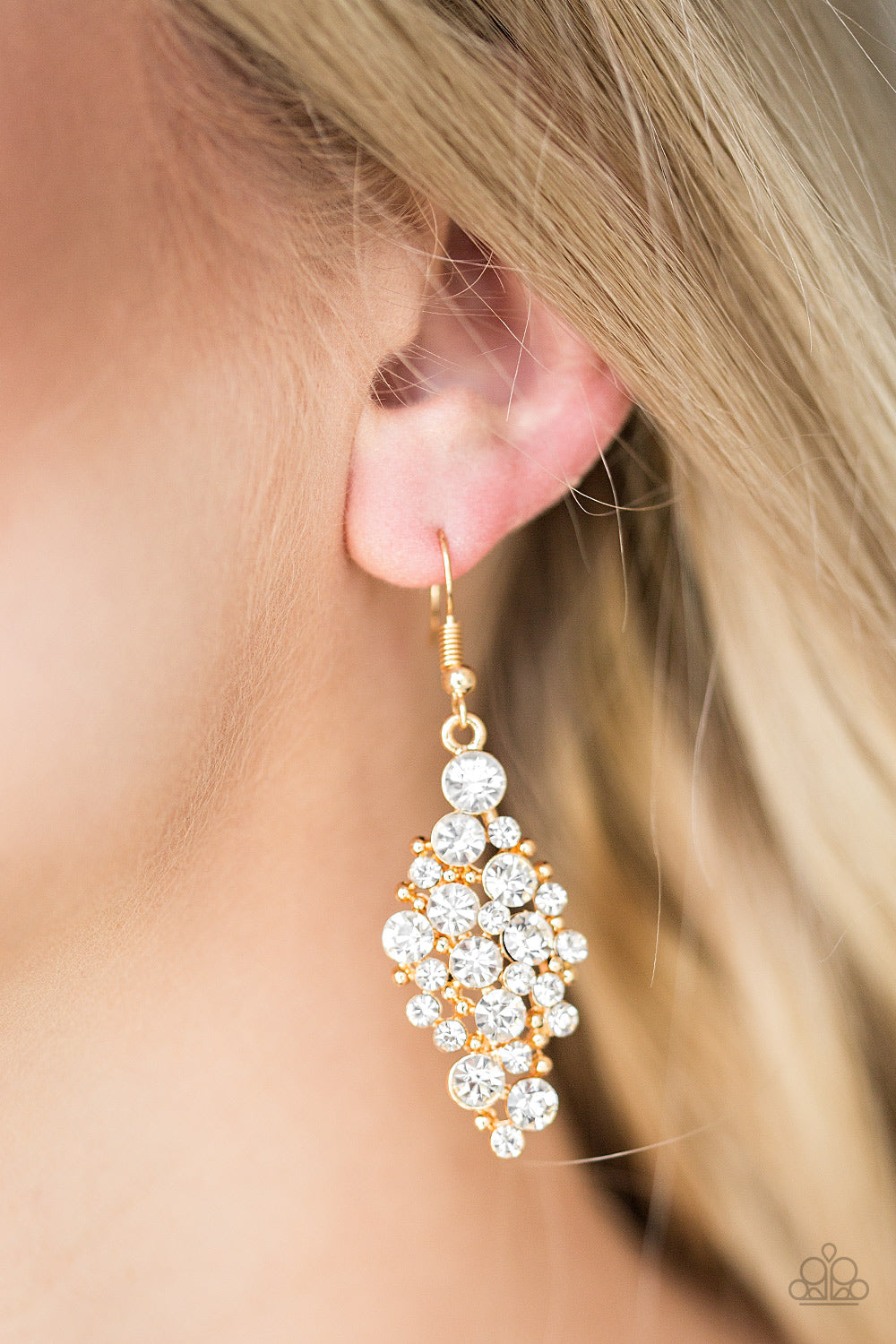 Cosmically Chic - Gold - Earrings