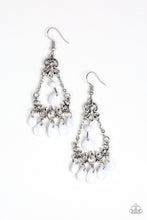 Load image into Gallery viewer, Malibu Sunset - White - Earrings
