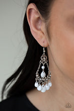 Load image into Gallery viewer, Malibu Sunset - White - Earrings
