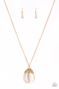 Nightcap and Gown - Gold - Necklace