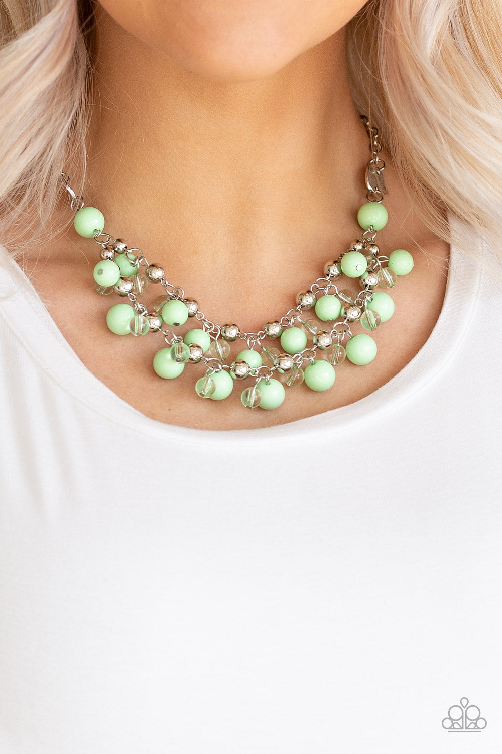Seaside Soiree - Green - Necklace