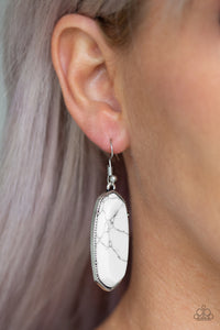 Stone Quest - White - Earrings