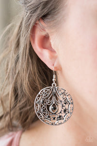 Choose To Sparkle - Black - Earrings
