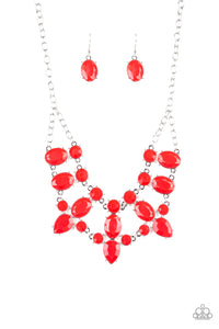 Goddess Glow - Red - Necklace