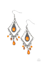 Load image into Gallery viewer, Southern Sunsets - Orange - Earrings
