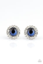 Load image into Gallery viewer, Floral Glow - Blue - Earrings
