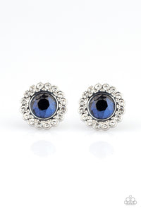 Floral Glow - Blue - Earrings