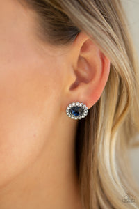 Floral Glow - Blue - Earrings