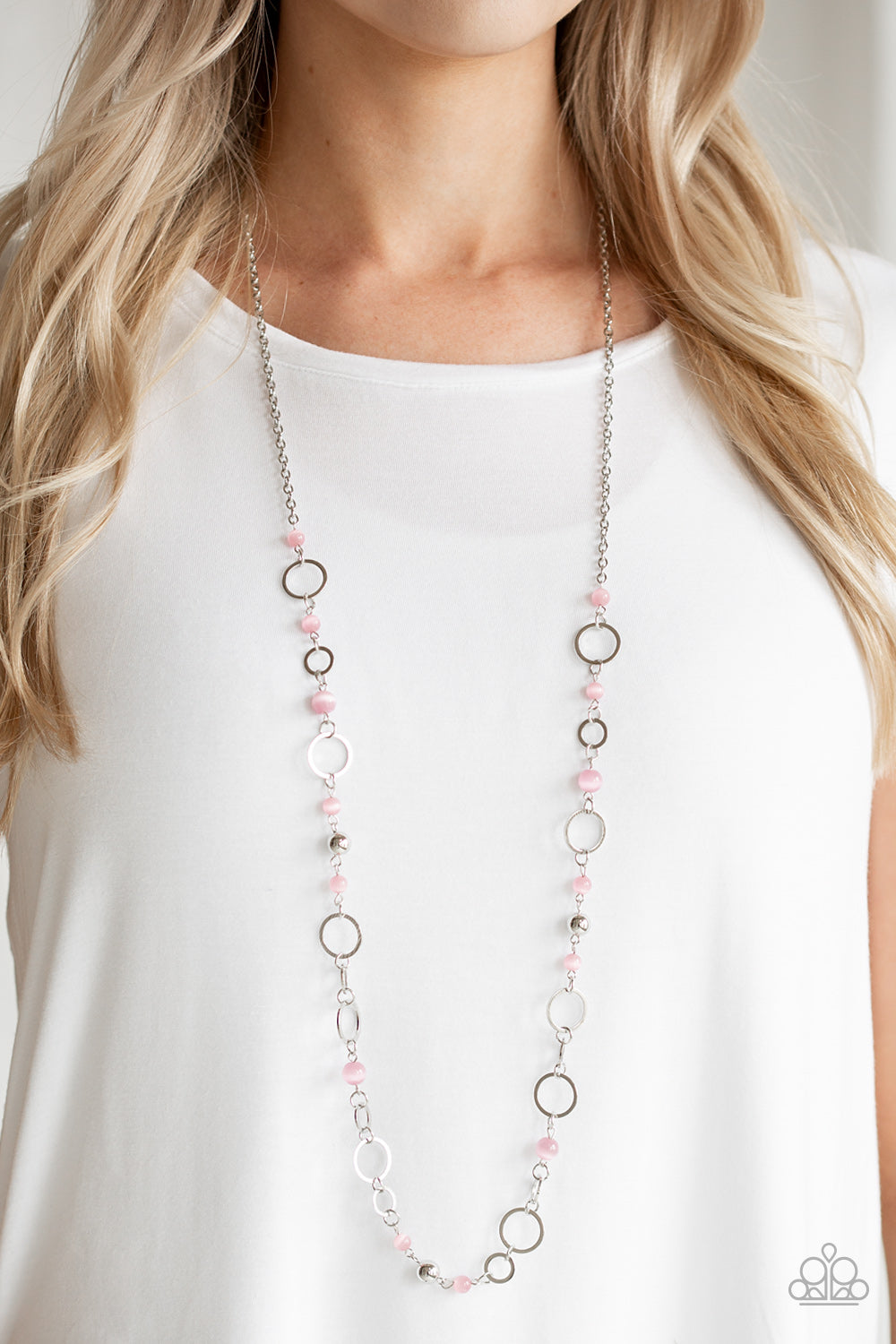 Kid In A Candy Shop - Pink - Necklace