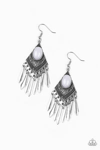 Mostly Monte-ZUMBA - Silver - Earrings