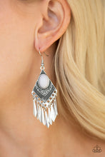 Load image into Gallery viewer, Mostly Monte-ZUMBA - Silver - Earrings
