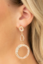 Load image into Gallery viewer, On The Glamour Scene - Gold - Earrings
