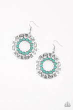 Load image into Gallery viewer, Organically Omega - Blue - Earrings
