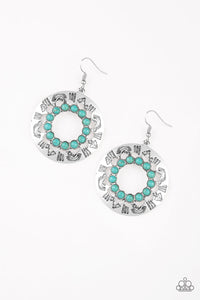 Organically Omega - Blue - Earrings