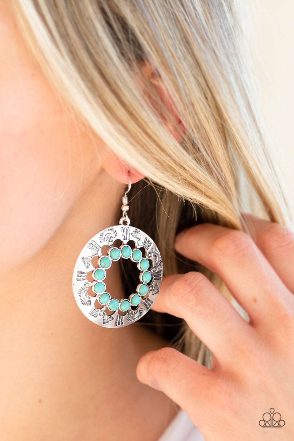 Organically Omega - Blue - Earrings