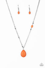 Load image into Gallery viewer, Peaceful Prairies - Orange - Necklace
