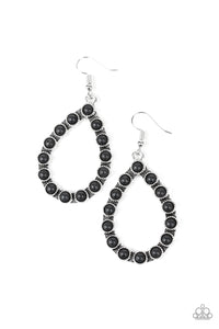Sagebrush Sunsets - Black - Earrings