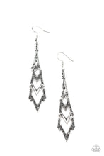 Load image into Gallery viewer, Electric Shimmer - Silver - Earrings
