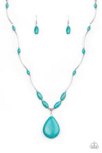 Load image into Gallery viewer, Explore The Elements - Blue - Necklace
