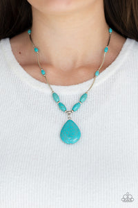Explore The Elements - Blue - Necklace