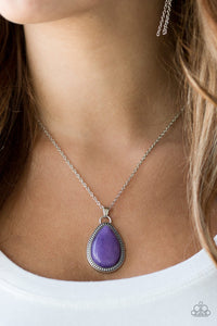 On The Home FRONTIER - Purple - Necklace