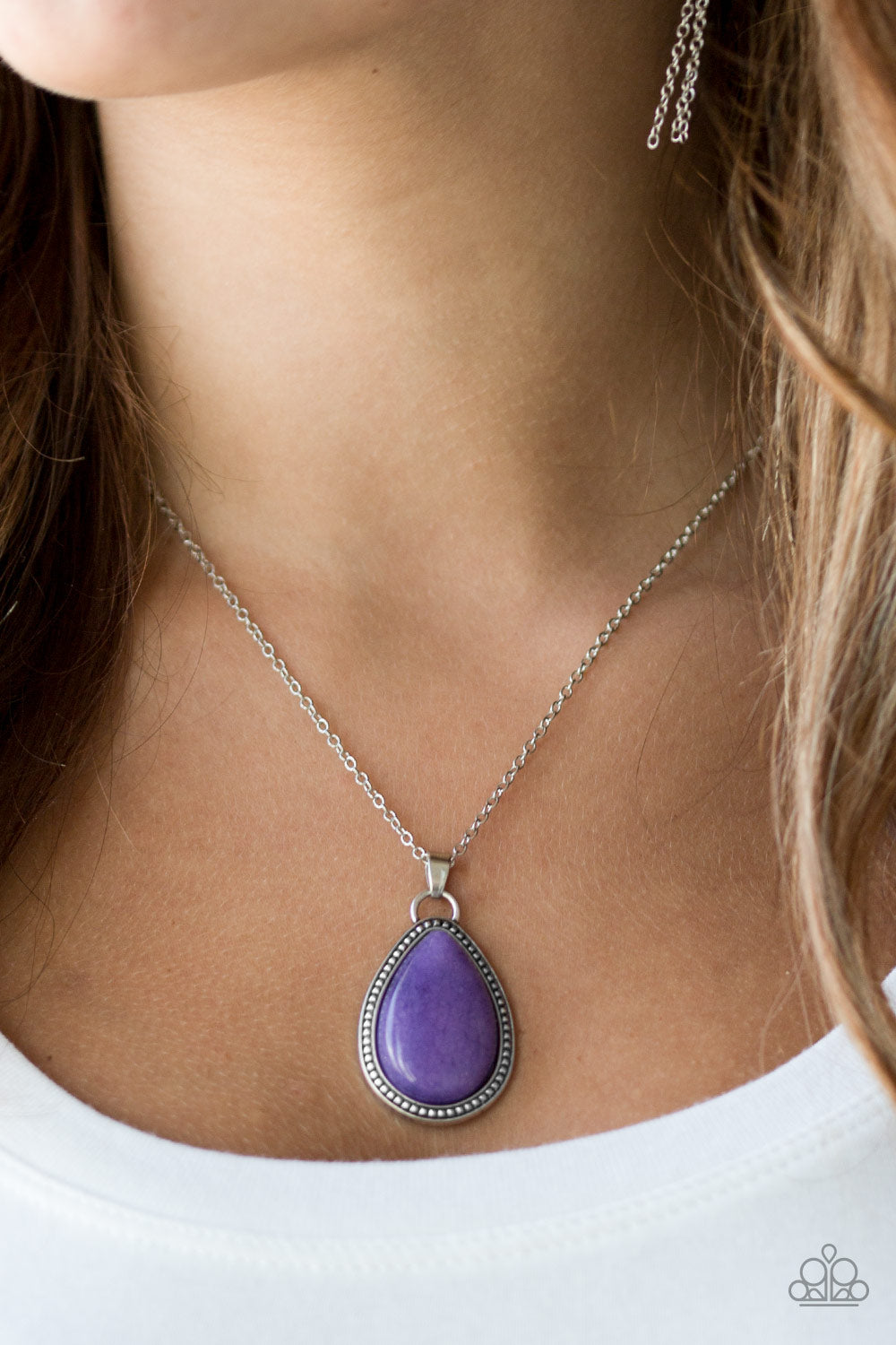 On The Home FRONTIER - Purple - Necklace