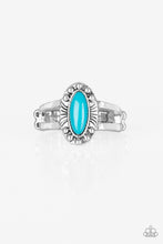 Load image into Gallery viewer, Zest Quest - Blue -Paparazzi  Ring - #1830
