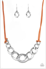 Load image into Gallery viewer, Naturally Nautical - Orange - Necklace
