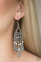 Load image into Gallery viewer, Eastern Excursion - Silver - Earrings

