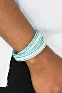 Going For Glam - Blue - Bracelet