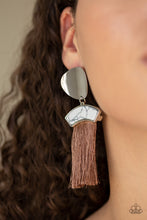 Load image into Gallery viewer, Insta Inca - Brown - Earrings
