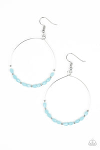Prize Winning Sparkle - Blue - Earrings
