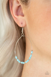 Prize Winning Sparkle - Blue - Earrings