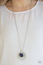 Load image into Gallery viewer, A Diamond A Day - Blue Paparazzi Necklace
